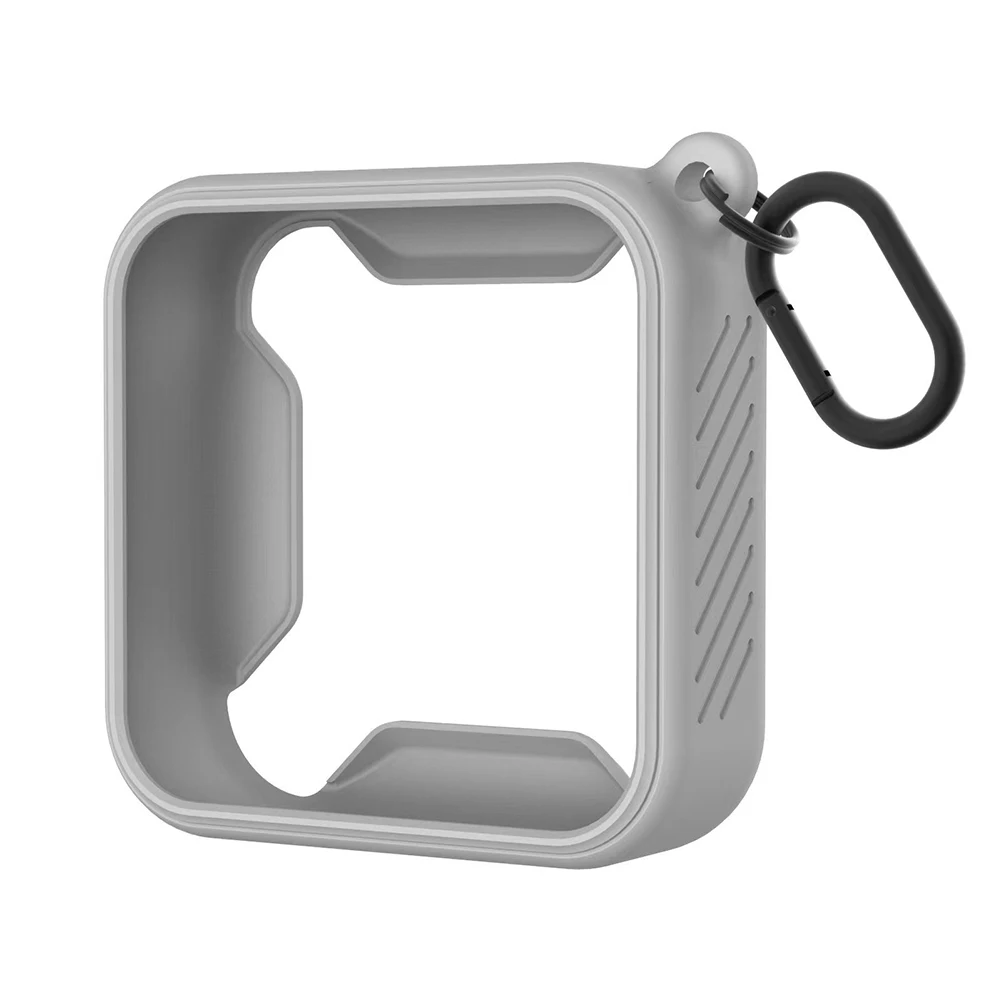 Protective Bag Silicone Shockproof Anti-fall Cover with Metal Hook for Marshall Willen Wireless Speaker Protective Box