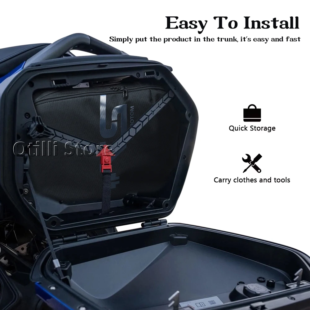 2025 لسيارات BMW R1300RT R1300 RT R 1300 RT r1300rt ملحقات فاريو حقائب داخلية سرج علوي حقيبة حقائب حقائب أمتعة جانبية