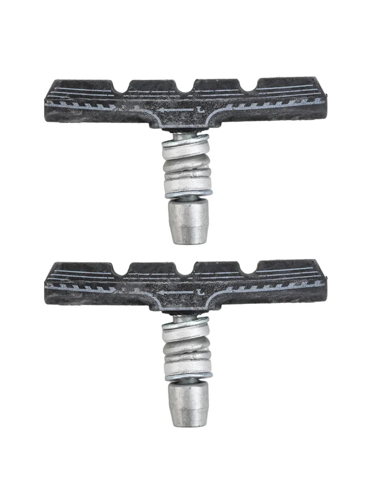for durable And Practical Outdoor for v Brake Pads Bicycle Temperature Resistance 2 Pcs 75g/pair 7cm Length Rubber Black