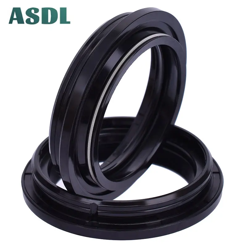 цена 43X53X11 / 43 53 Motorcycle Front Fork Damper Oil Seal and Dust seal (43*53*11) mm #c