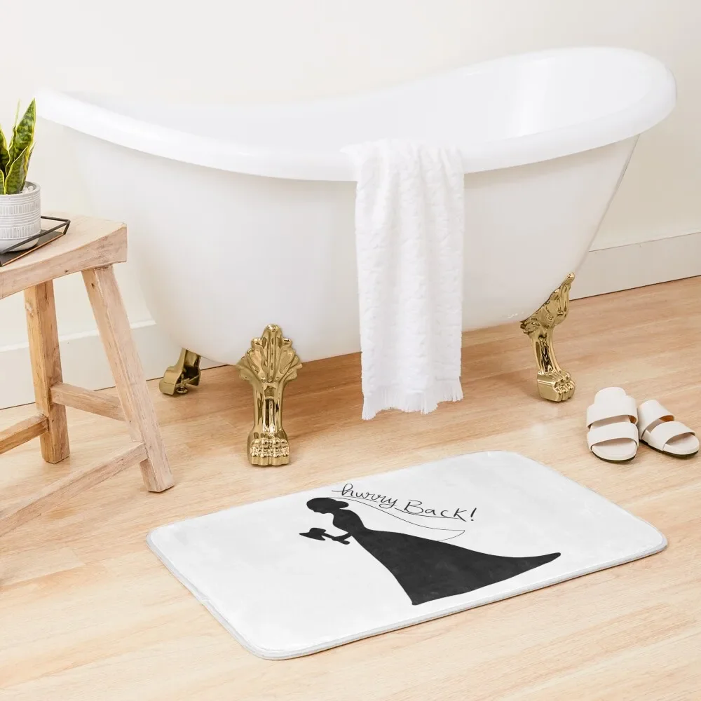 

Hurry Baaaack Bath Mat Front Door Bathroom Rug Mat