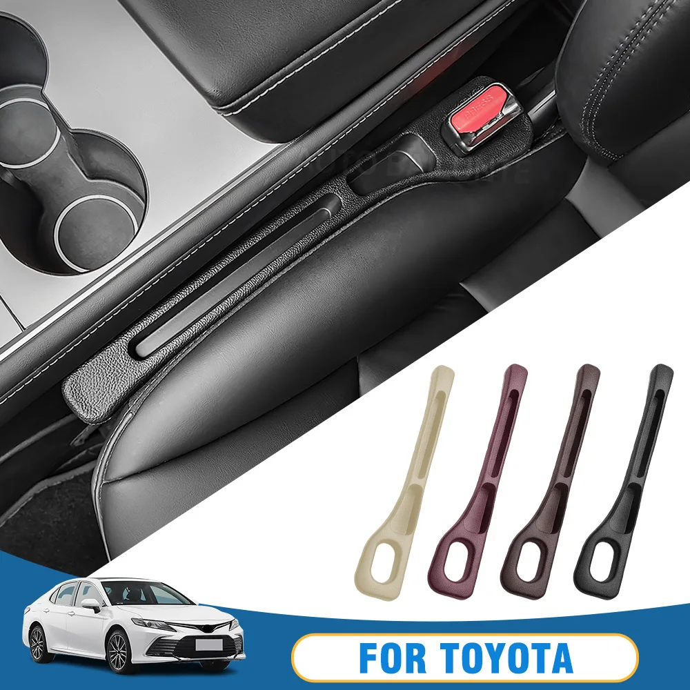 For Toyota 4Runner GR Yaris Mirai GT 86 Avalon Car Accessories Seat Gap Plug Strip Side Seam Filler Leak Proof Storage Organizer