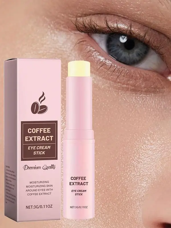 Caffeines Eye Cream Stick Anti Dark Circles Under The Eyes Remove Moisturizing Firming Eyes Cream Eye Brightening Cream Stick