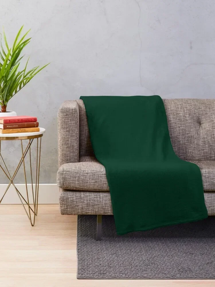 Ultra Deep Emerald Green - Lowest Price On Site Throw Blanket Bed Fashionable Extra Large Throw Furrys Blankets