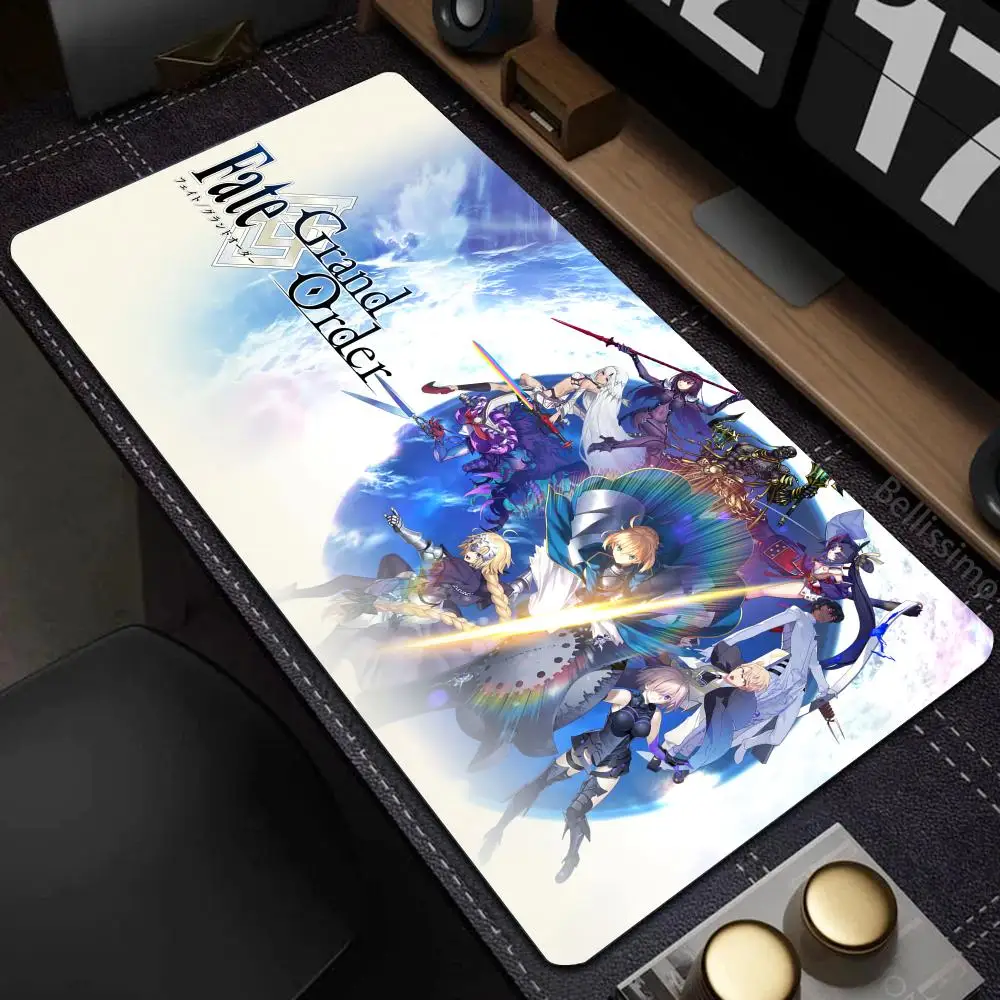 Fate Grand Order Gaming Mouse Pad Gamer Pc Accessories Non-slip Mat Mausepad Deskmat Mousepad Mats Keyboard Cabinet Mause Pads