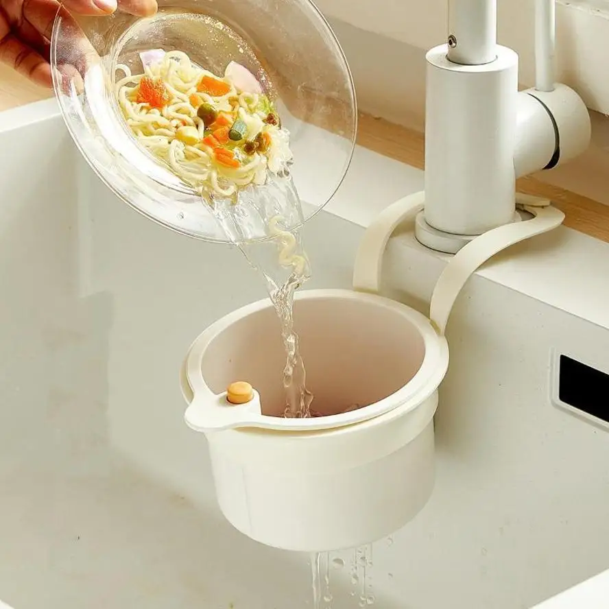 New Product Hanging Sink Drain Basket Cleaning Tool Household Detachable Kitchen Food Residue Filter Screen