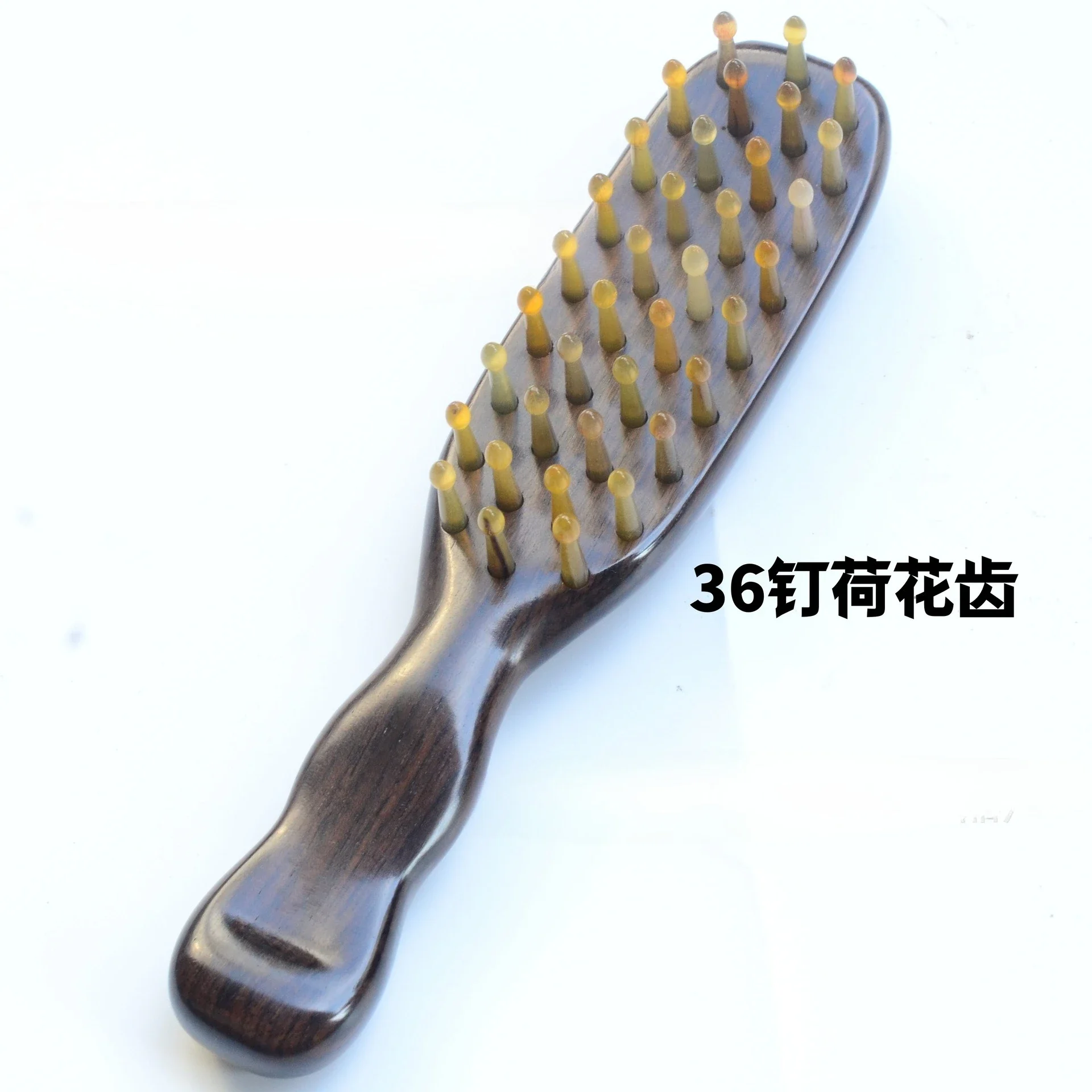 Customizable Horn Comb Crank Shaper Massage Scalp Home