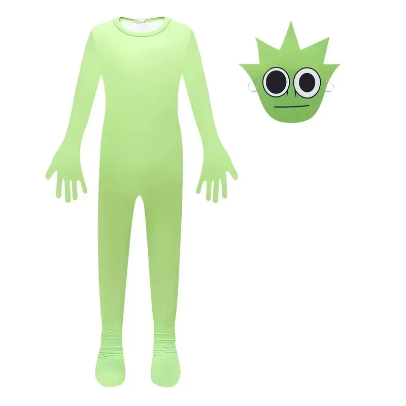 ♥ 2026 New Anime Cosplay Halloween Costume Game Sprunki Plush Jumpsuit Christmas Birthday Party Fancy Carnival Costu ★ Look at m view 6