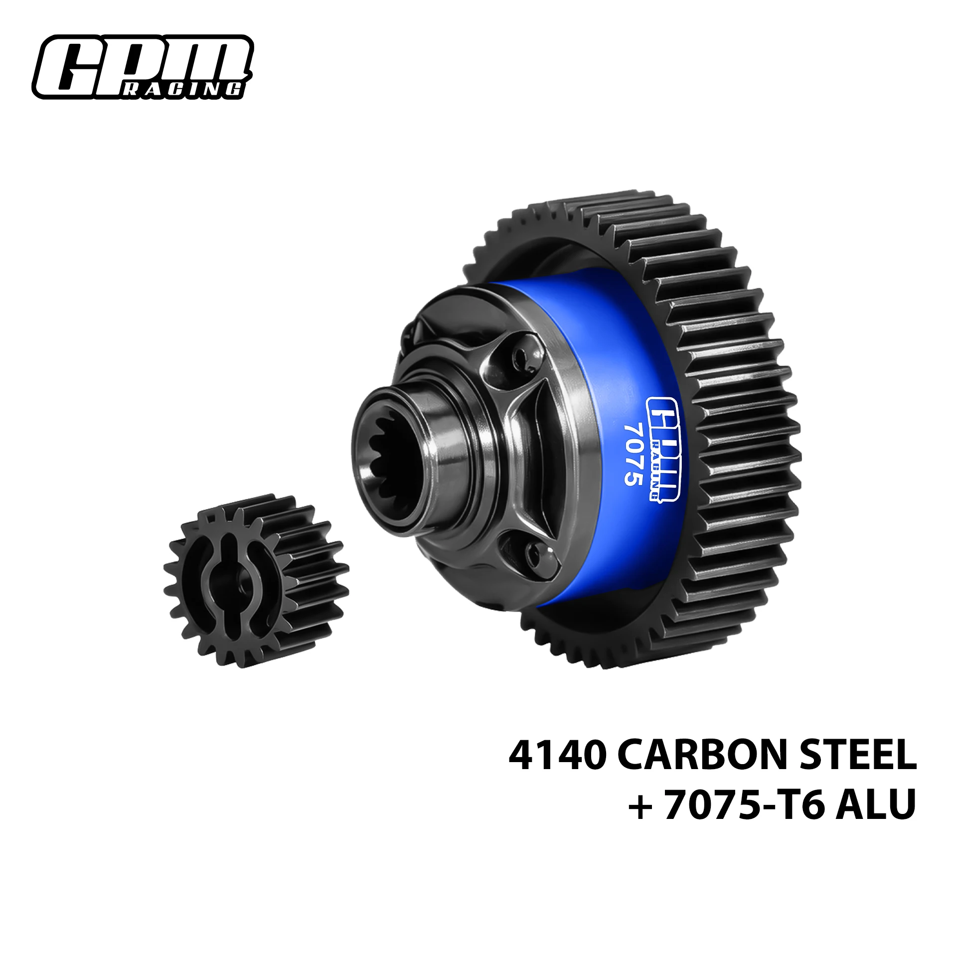 GPM Carbon Steel +7075 Alloy Center Complete Diffs TRAXXAS 1/5 X-Maxx 1/6 XRT 78086-4
