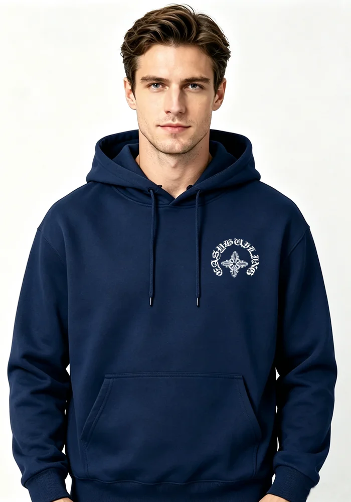 Sudadera con capucha para hombre estilo retro hip-hop, estampado Y2K a la moda, ropa informal cálida para deportes al aire libre