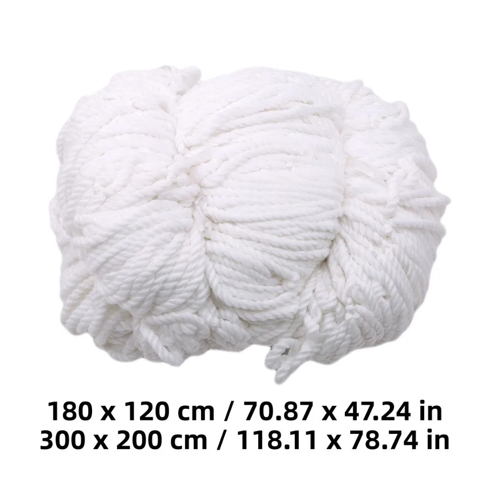 شبكة تدريب بديلة لكرة القدم، شبكة من مادة البولي بروبيلين، سهلة الإعداد، شبكة هدف كرة القدم بالحجم الكامل، شبكة ممارسة رياضية للصغار