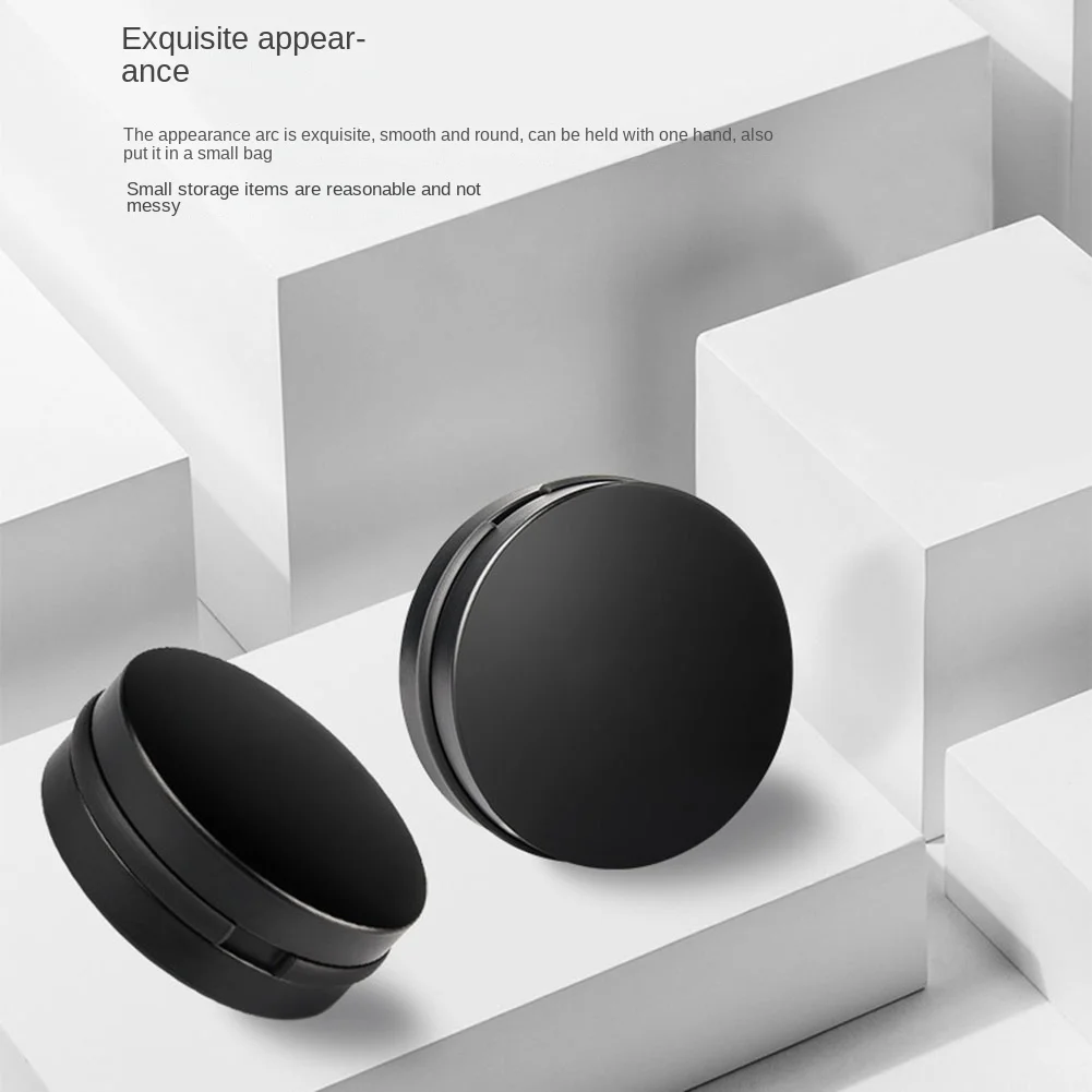 ABJG-Caja de auriculares de metal Mini auriculares portátiles a prueba de caídas, impermeables y a presión, de aleación de aluminio