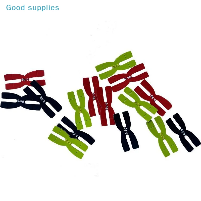 nimble1Pc Self-adhesive 0.5g Silicone H-shaped Badminton Racket Weight Tape For Adjusting Racket Balance Badminton Accessories