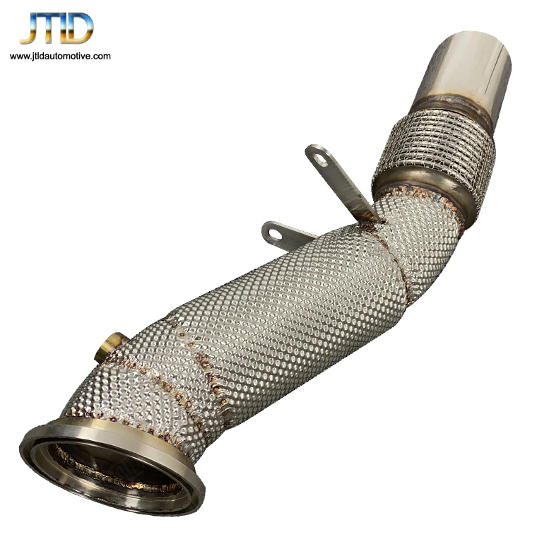 

JTLD 304 stainless steel construction For BMW F30 F32 428 B48 catless with heat shield