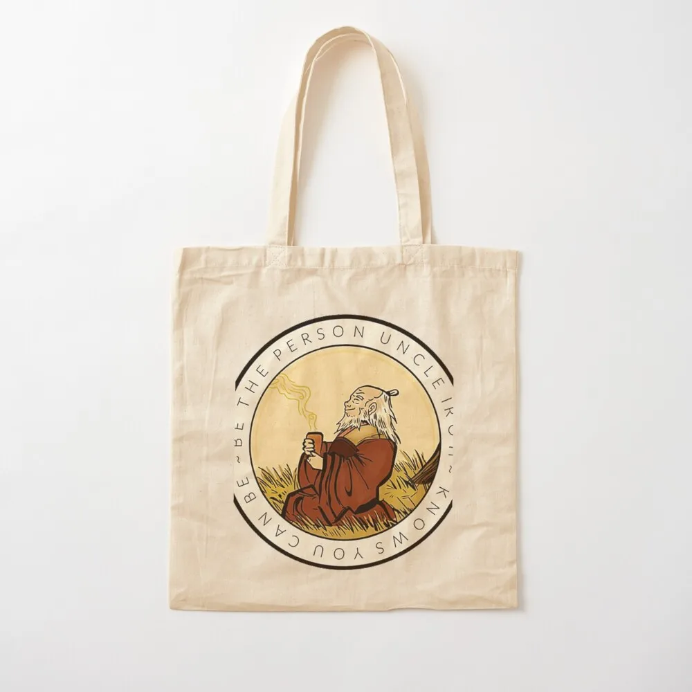 

The Person Uncle Iroh T-Shirt Tote Bag Fabric bag large size bags