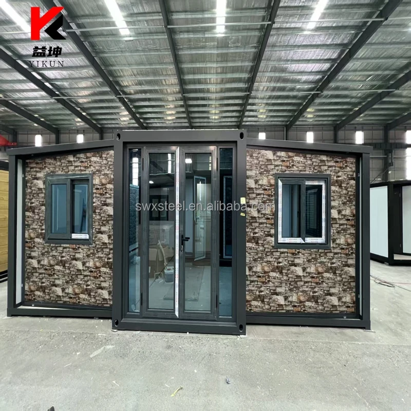 Fold Out House Modern Expandable Container Prefabricated Tiny House Modular Home Model