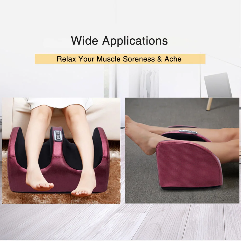 Electric Heated Foot Massager Presses The Feet Calves Soles And Feet Providing Home Foot Massage For Beautiful Legs And Feet