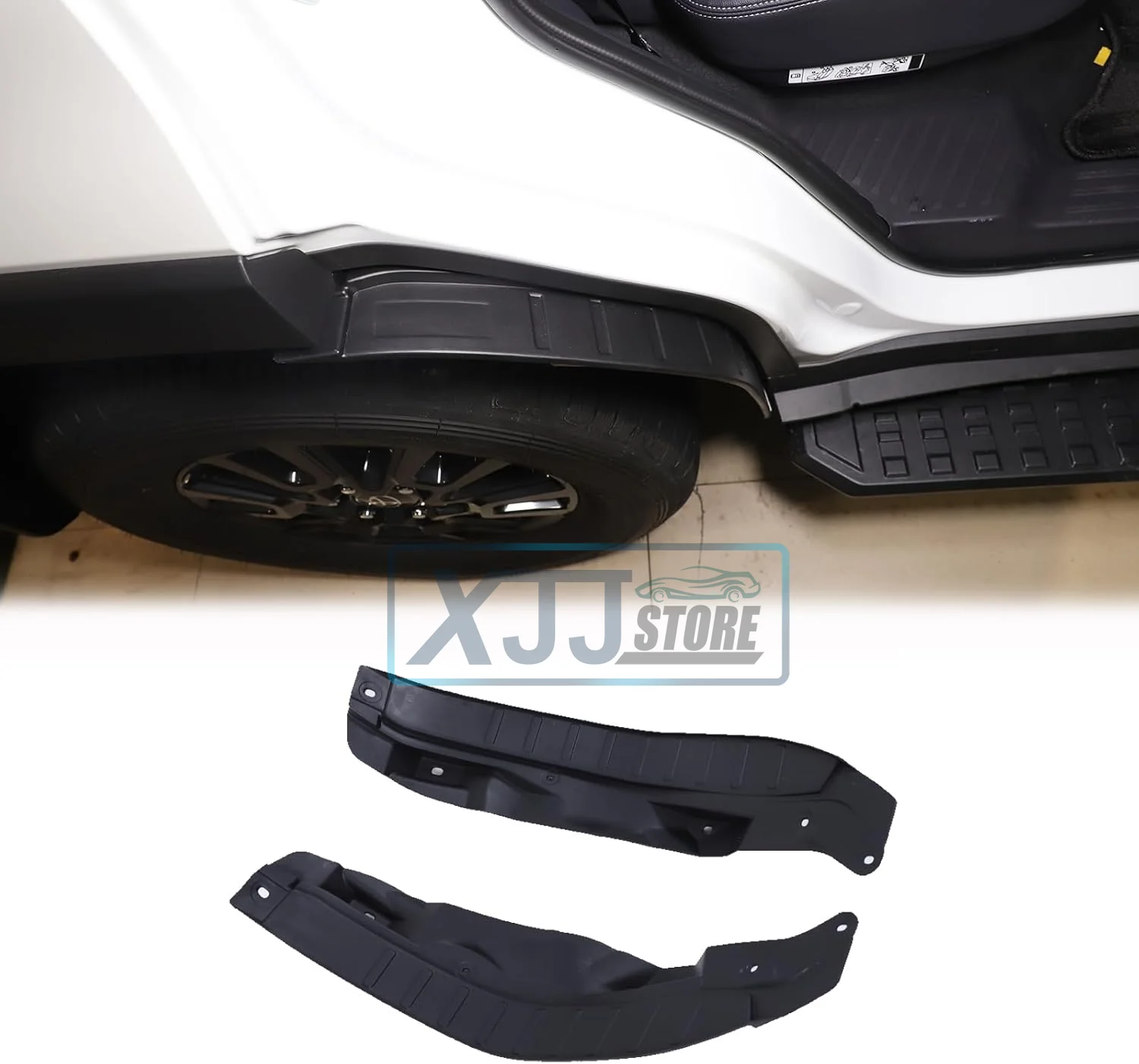 

Fit for Toyota Land Cruiser Prado 250 J250 LC250 2024 2025 Car Mudguard Refit Rear Tire Fender Special Decoration Mud Flap Guard