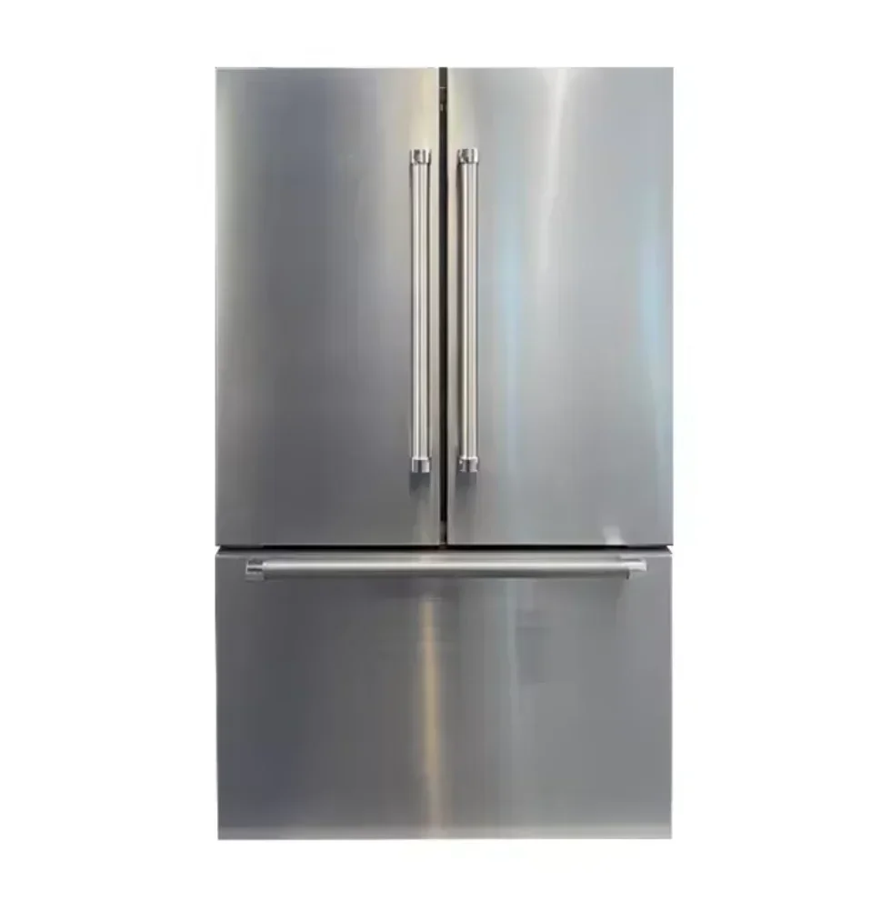 Stock Available Household Kitchen Fridge 3 Doors Side-By-Side Refrigerator Home