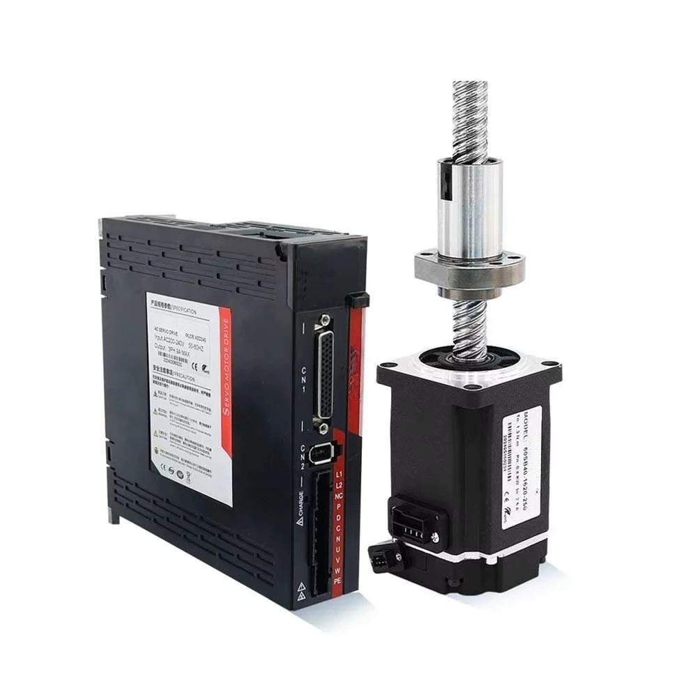 High Performance Ac Servo Motor Ball Screw 60sb40-1620-250 400w 2.8a 1. 27n.M for Cnc 3d Printer Ball Servo Motor with Drive