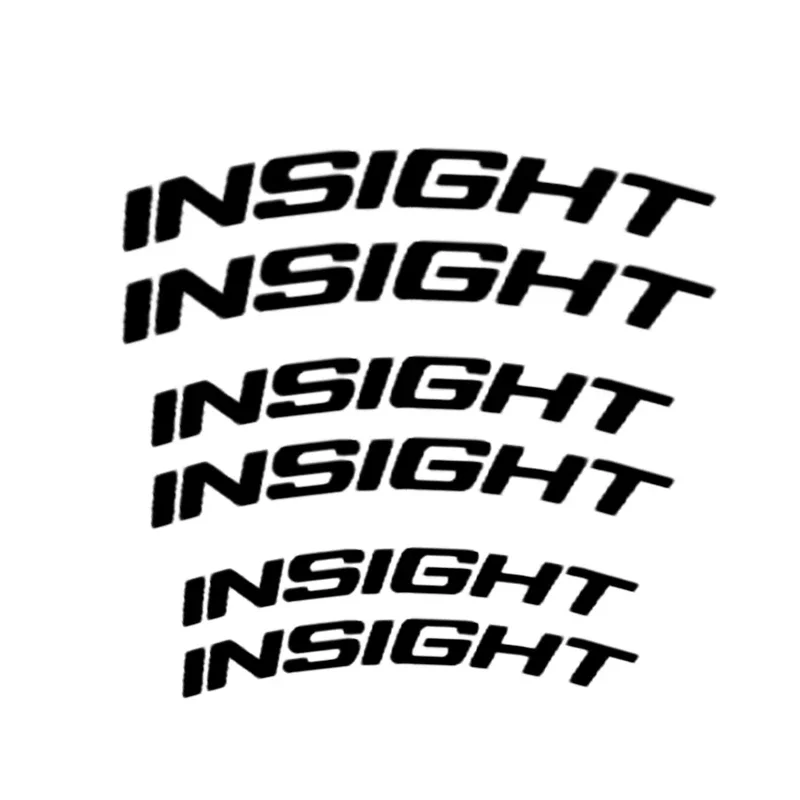 6PCS Wheel Caliper Cover Vinyl Decals Body Styling for Honda Insight Logo Dohc Fit Vezel Civic City HRV CRV Elysion Accord Mugen