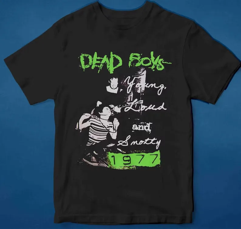 

Редкий! Футболка Dead Boys 1977, футболка для мужчин и женщин