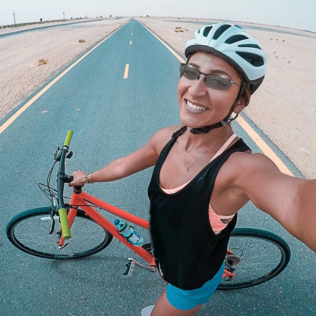 نظارات شمسية مستقطبة للقيادة الليلية، عدسات متغيرة الألوان، إطار من الفولاذ المقاوم للصدأ، وسادة أنف مريحة مضادة للوهج لركوب الدراجات