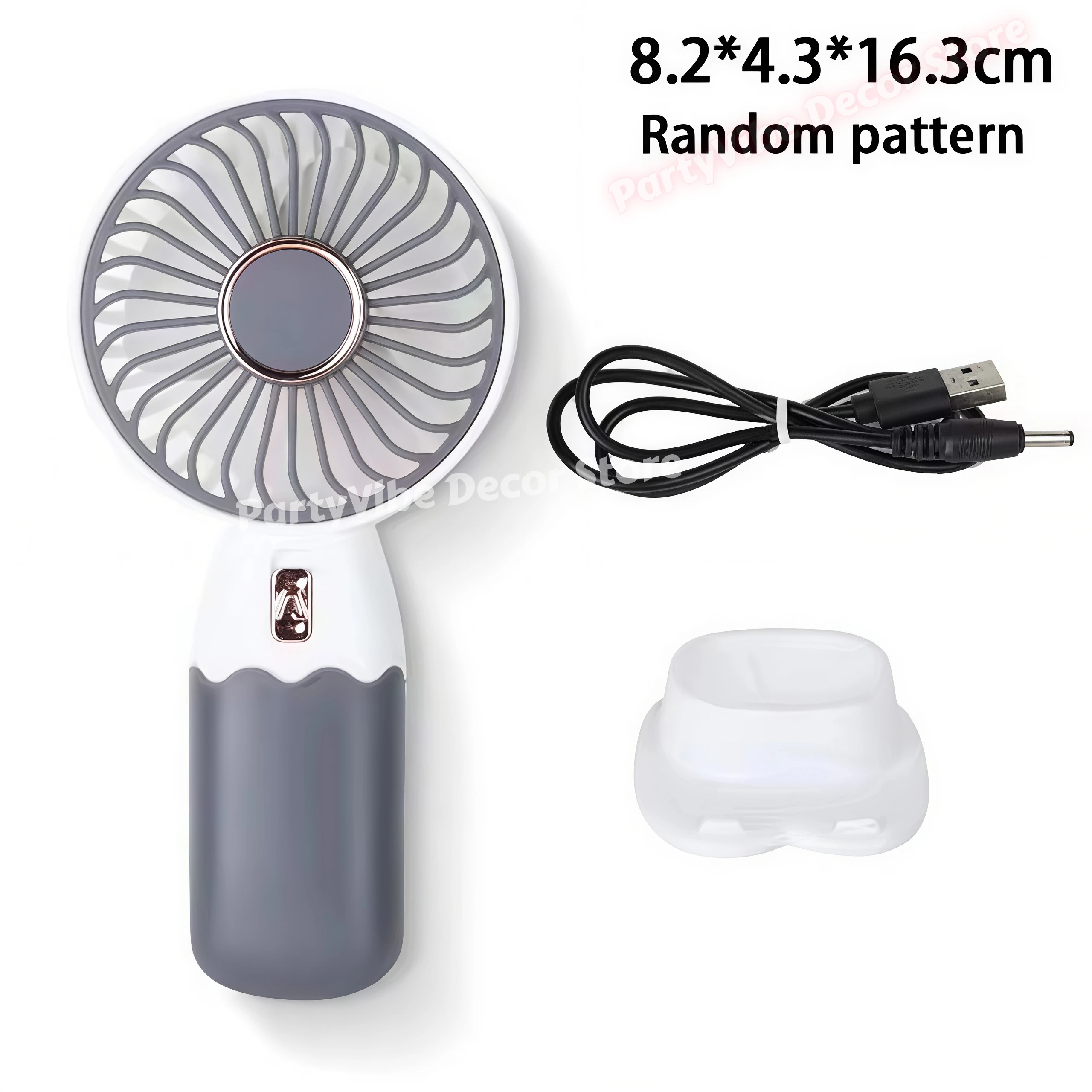 Outdoor Portable Handheld Fan 2In1 Mini Electric Fan With Mobile Phone Stand Usb Rechargeable Cooling Desk Fan Summer Gifts view 6