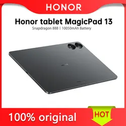 Tablet Honor com câmera traseira, MagicPad, 13 Polegada, tela 144Hz, Snapdragon 888, bateria 10050mAh, 13MP