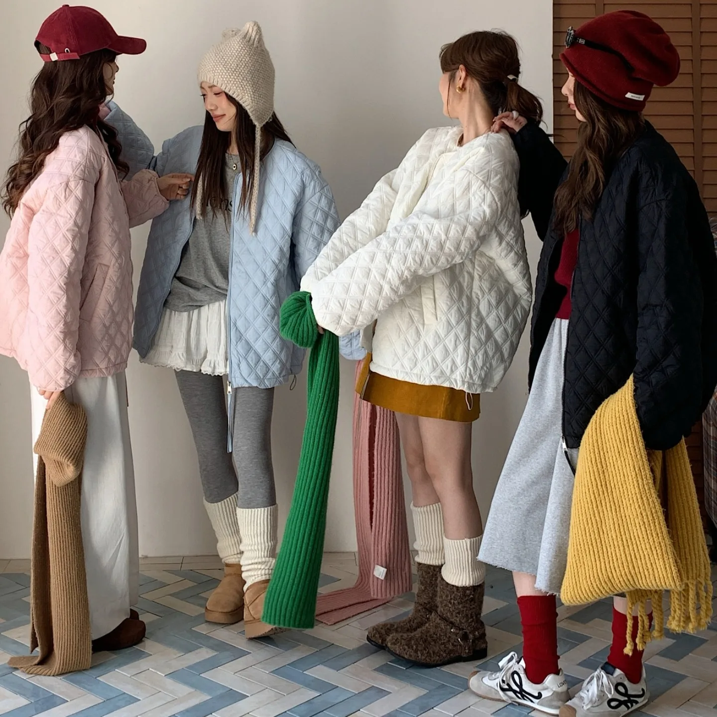 

coat Women's Clothing Korean Reviews Many Clothes Large Size 2025 Parkas warm zipper down cotton jacket for Autumn and winter