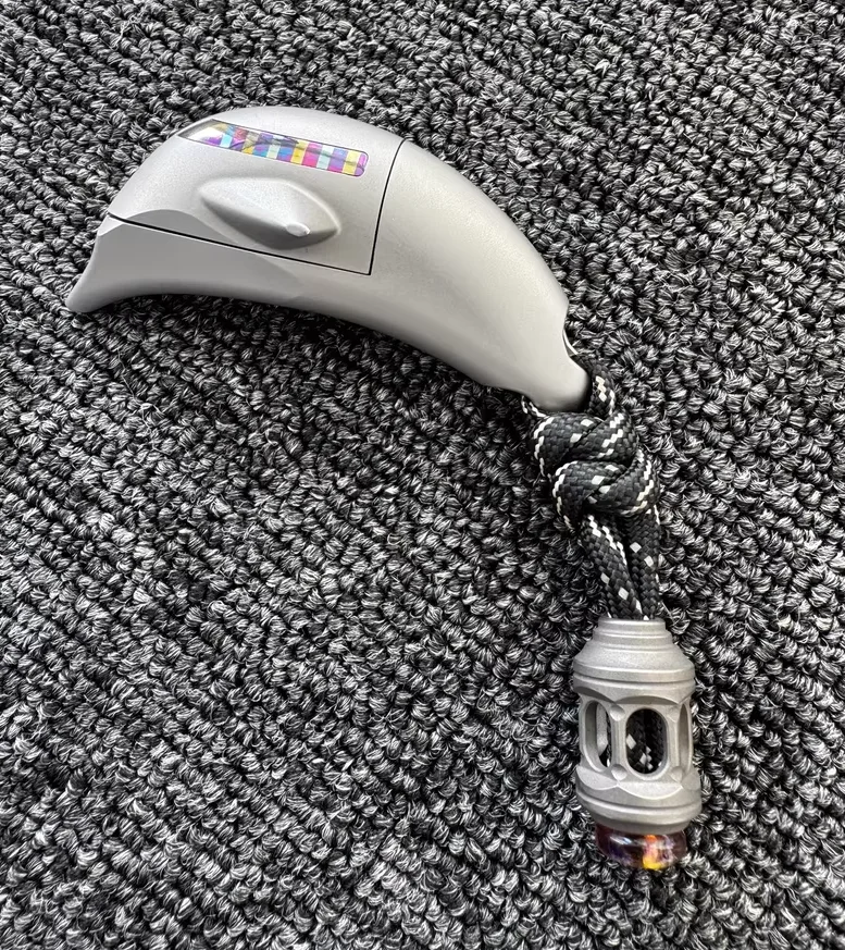 Used EDC ROGUE Dolphin Stainless Steel+Titanium Horse fidget slider Decompression toys