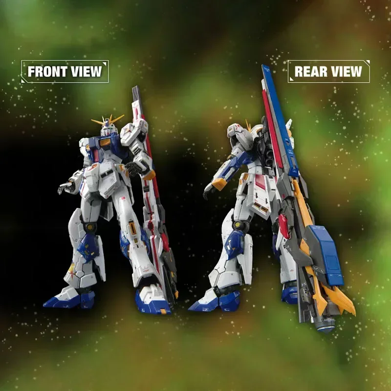 건담 반다이 RG 1/144 사이드 f 후쿠오카 RX-93ff VGundam 액션 장난감 피규어 조립 모델 키트 소년의 휴일 선물