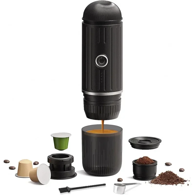 

Portable Coffee Maker Espresso Self-Heating Electric Coffee Maker，Compatible with Ground Coffee