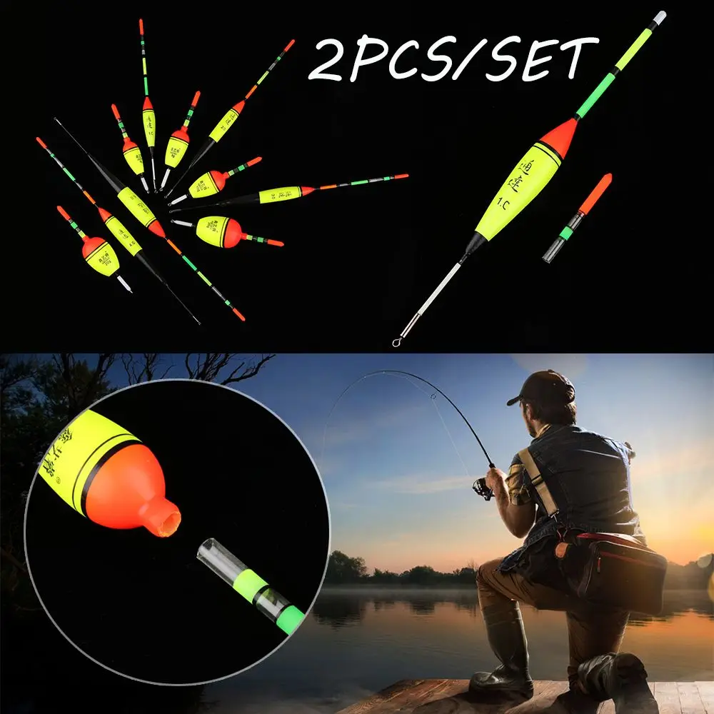 

New Plastic Bobber Eva Foam Light Stick Ball Boia Fishing Night Float