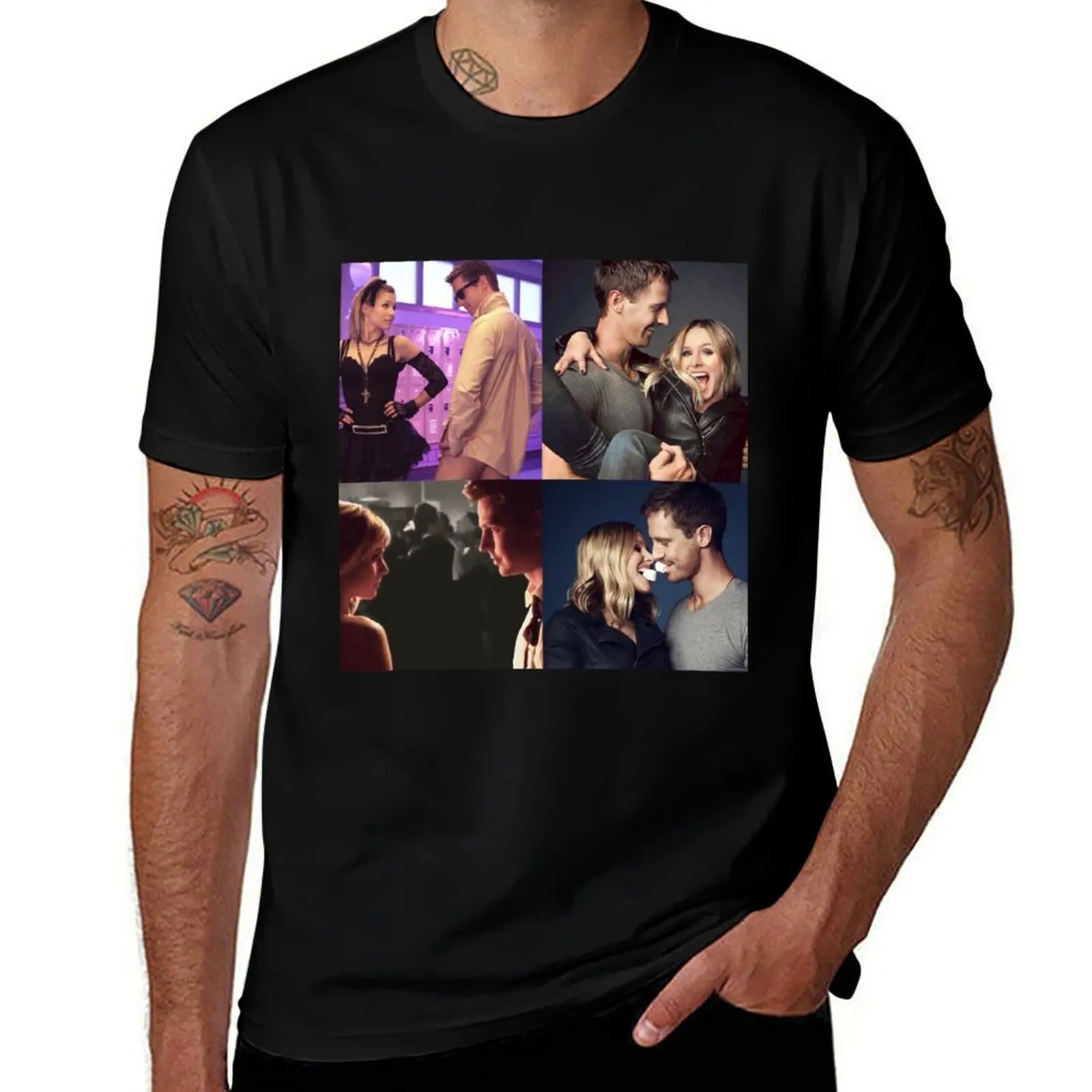 

Logan and Veronica T-Shirt cotton tshirt 100% cotton t shirts man 100% T-Shirt