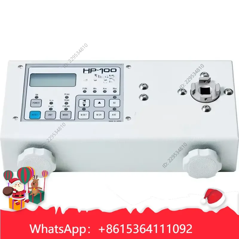 Widely Applied， for HP-10 HP-100 HP100.C1 Digital Torque Tester Speed Torque Meter Cost effective，1pc