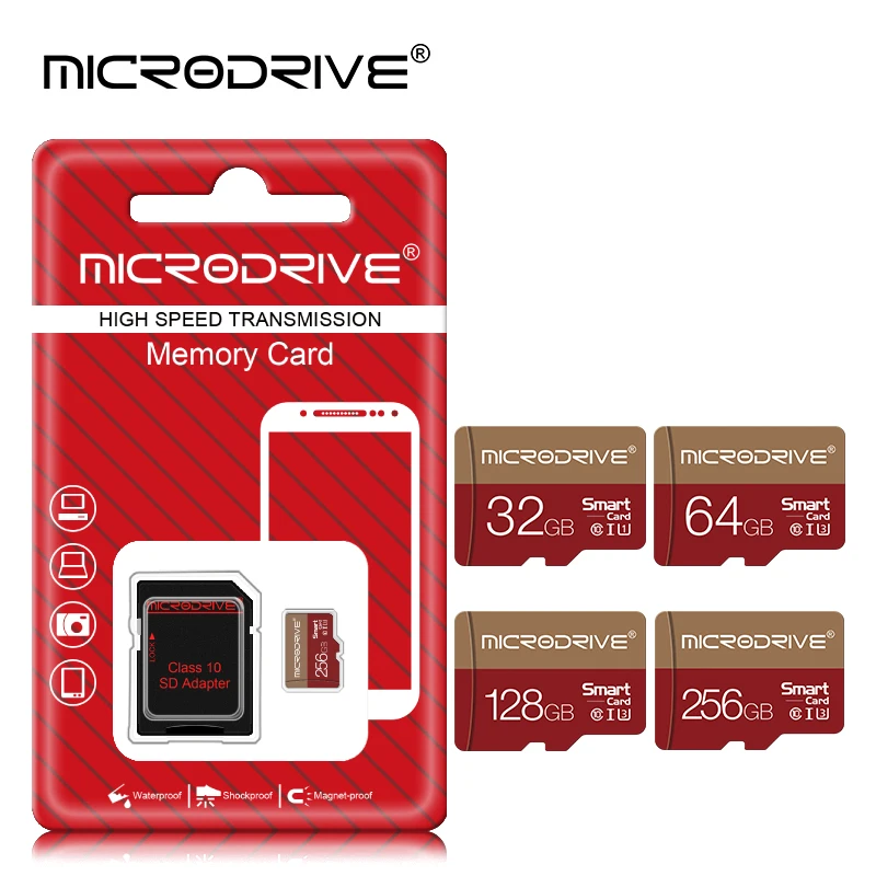 Original micro tf sd card 256GB 128GB 64GB 32GB TF Class 10 UHS-1 Memory Card  flash card Memory Microsd for Samrtphone PC