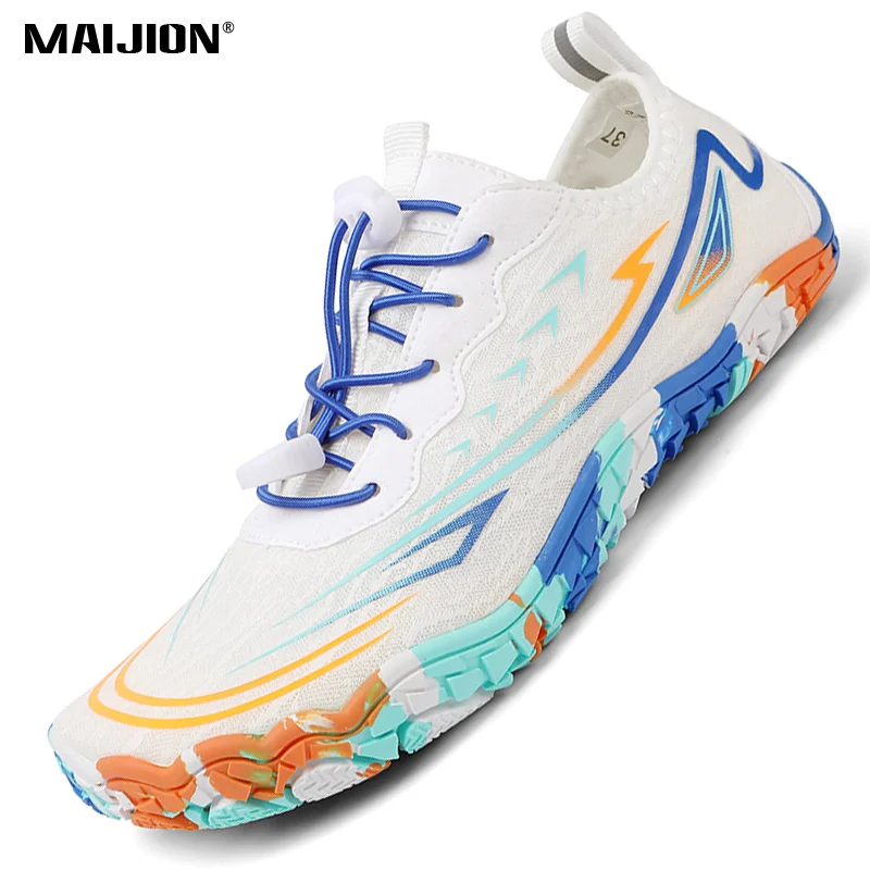 

Barefoot Beach Wading Shoes Unisex Non-slip Quick Dry Aqua Sneakers Breathable Water Sports Shoes for Snorkeling Surfing Rafting