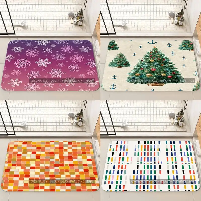 

Snowflake Pattern Floor Mat Living Room Decoration Home Sofa Non-Slip Carpet Study Bedroom Tatami Children'S Soft Floor Mat