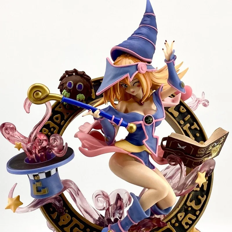 

Yu-Gi-Oh! Dark Magician Girl Mana PVC Half Body Statue High-Detail Action Figure Desktop Daily Display Anime Collectible Gifts