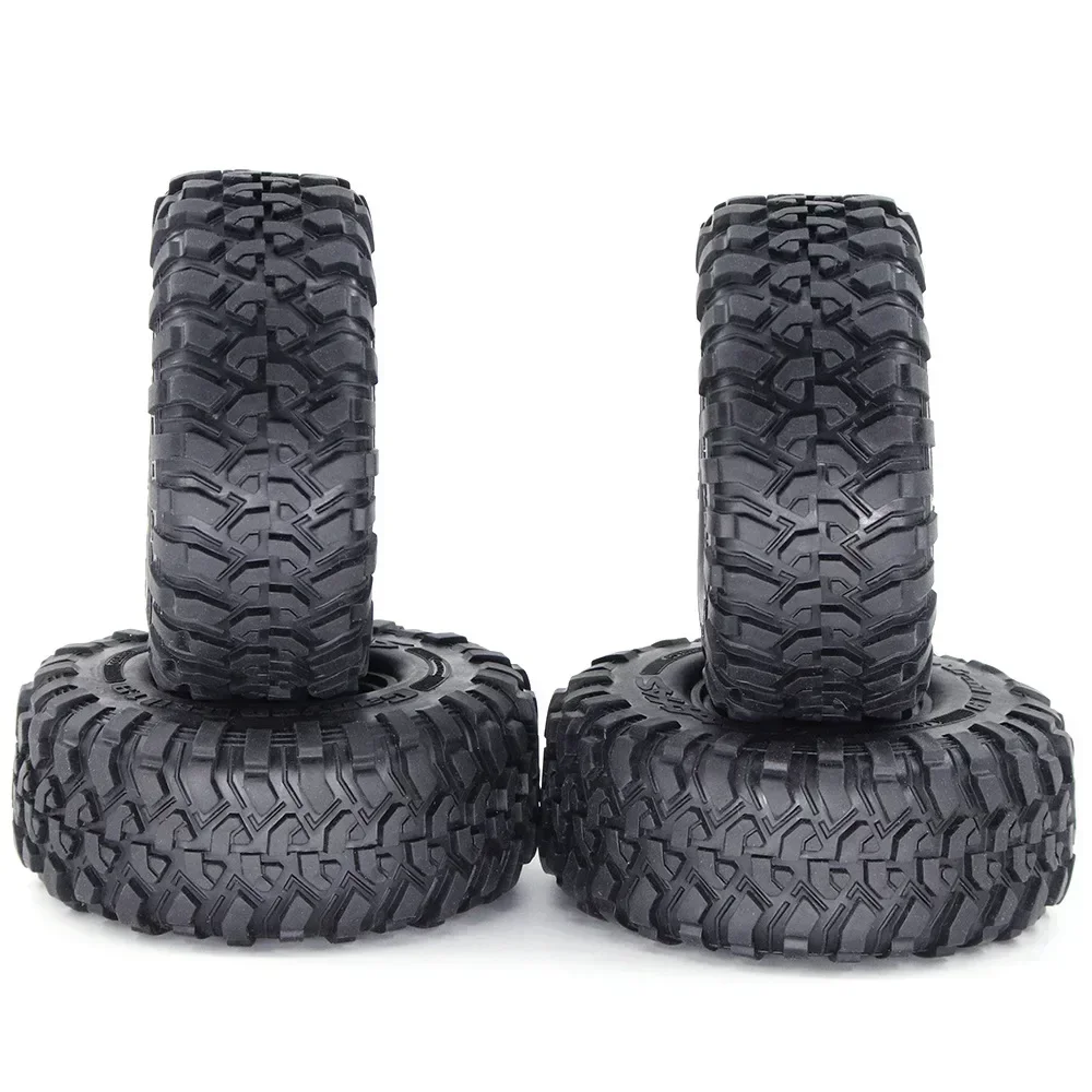 

RC 120MM 1.9" Rubber Rocks Tires For 1:10 RC Rock Crawler Axial SCX10 Canyon Trail Trax TRX4 TRX6 #8174