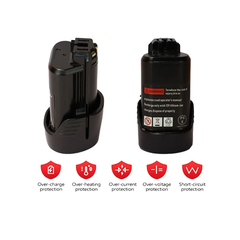 10.8V 3000/4000/5000mAh Li-ion Battery For Bosch TSR1080 GSR10.8-2 GSA10.8V Power Tool Battery
