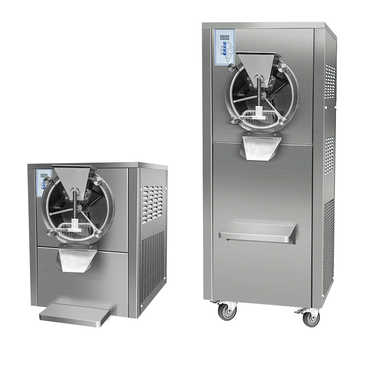 40L/H Commercial Hard Ice Cream Machine/gelato Batch Freezer/Vertical Italian Sundae Hard Ice Cream Making Machine