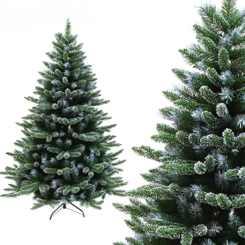 

PVC Christmas Tree Hand Assemble Snowflake Christmas Tree New Year Holiday Decorations Christmas Ornaments 120-300CM