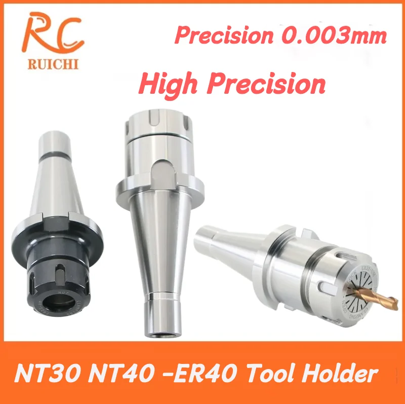

NT30 NT40 ER11 ER16 ER20 ER25 ER32 ER40 Tool Holder ISO30 ISO40 NT ER Tool Hold Collet 7:24 For Cnc Milling Machine Tool Spindle