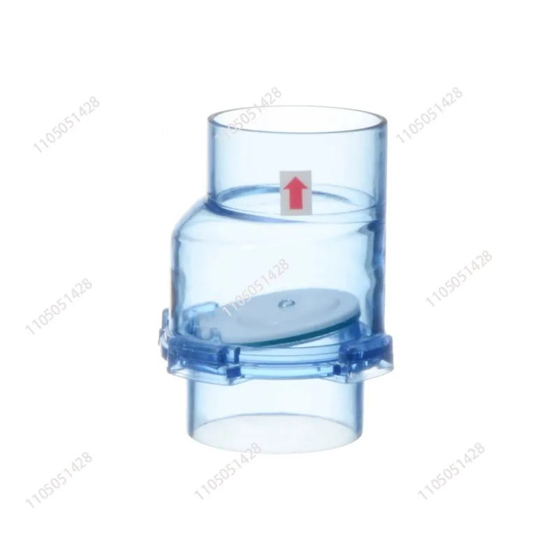 transparent check valve Drainpipe Non-return Flap Valve check valve Combination sets Kitchen sewer deodorization 50mm flap UPVC