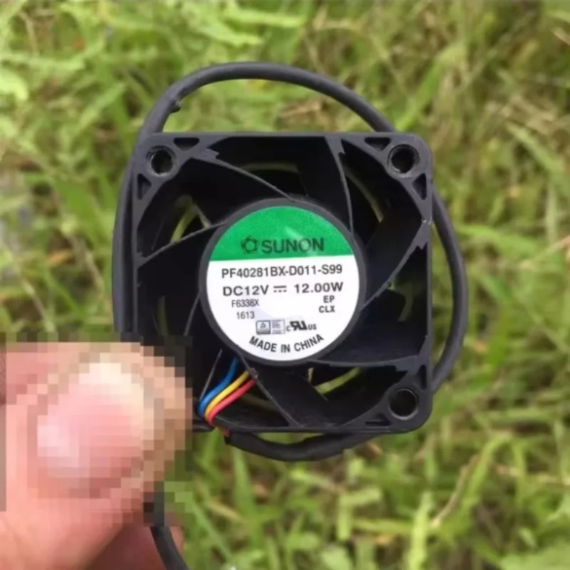 

SUNON PF40281BX-D011-S99 DC 12V 12.00W 40x40x28mm 4-Wire Server Cooling Fan