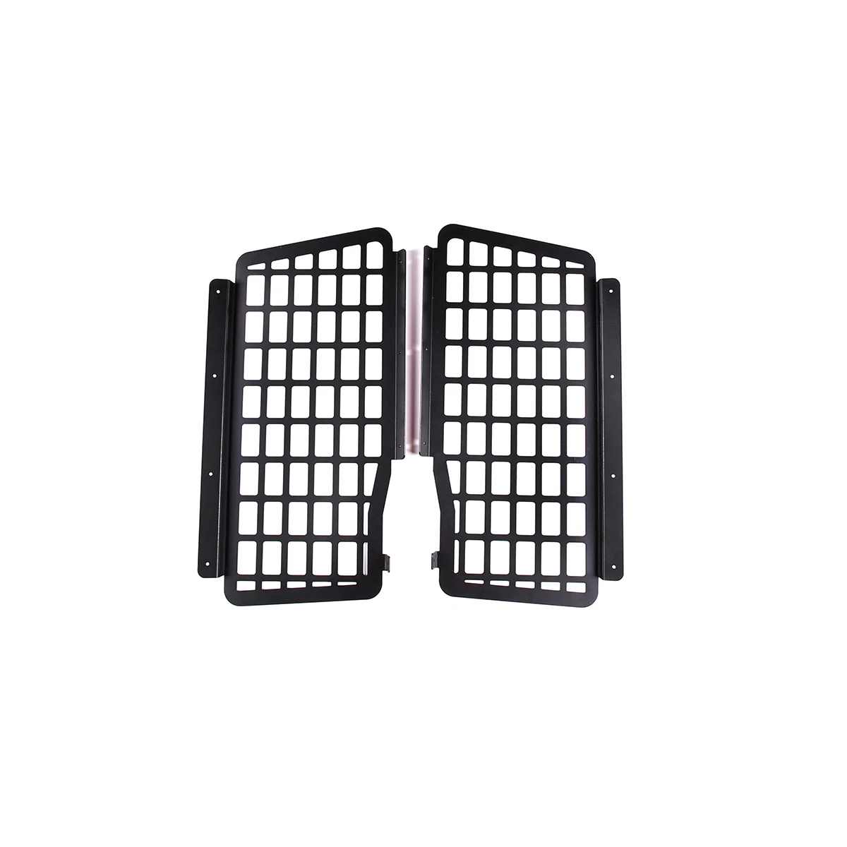 For Hummer H2 03-09 Aluminum alloy Car Rear Trunk Storage Shelf Side Window Bracket Storage Panel first aid kit Car Accessories