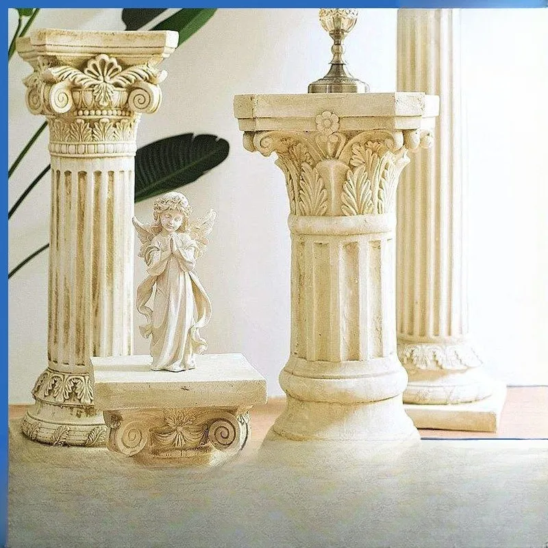 

High-end villa, Roman column indoor and outdoor waterproof and moisture-proof, component hotel European Roman column