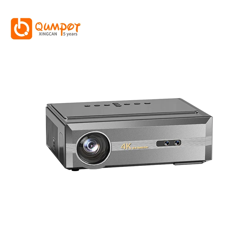 

Qumpot New Product Z10 Smart Mini Projector 1080p Lase Lcd Projector 5800 ANSI 4k Support 3D Portable Lcd Projector